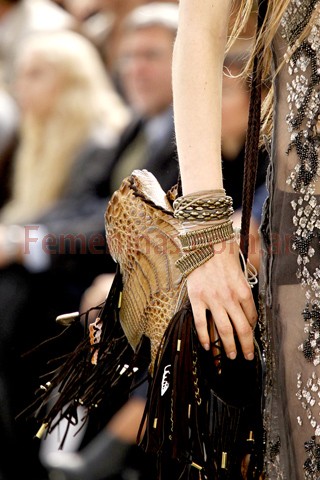 Pulseras y anillos moda joyas 2012 Roberto Cavalli d